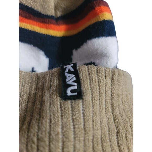 Kavu Toddler Herschel Pom Beanie Polar Bear Print Pom Pom - Picture 5 of 6